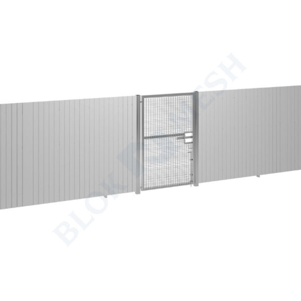 Go-Hoard™ In-Ground Steel Full Mesh Pedestrian Door