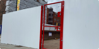 Go-Hoard Pedestrian Gates Hoarding