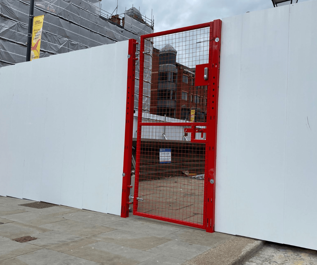 Go-Hoard In-Ground Steel Mesh Pedestrian Door